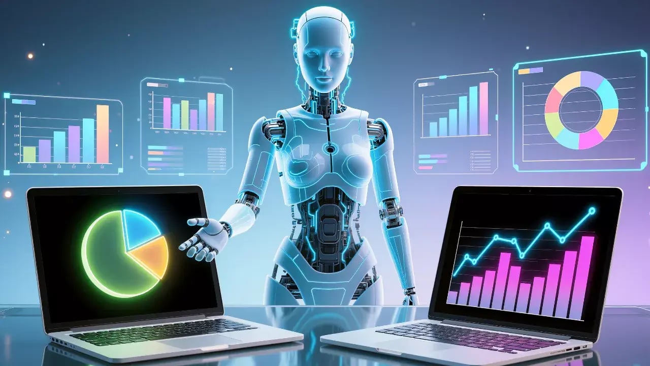 AI robot tells how AI is changing marketing and sales