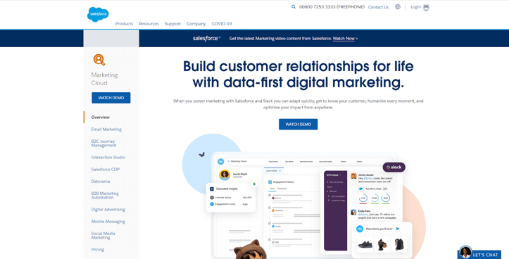 Salesforce marketing cloud