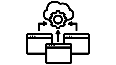 Integrera system ikon