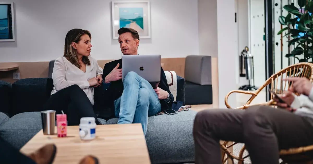 Leadfront team talk to each other