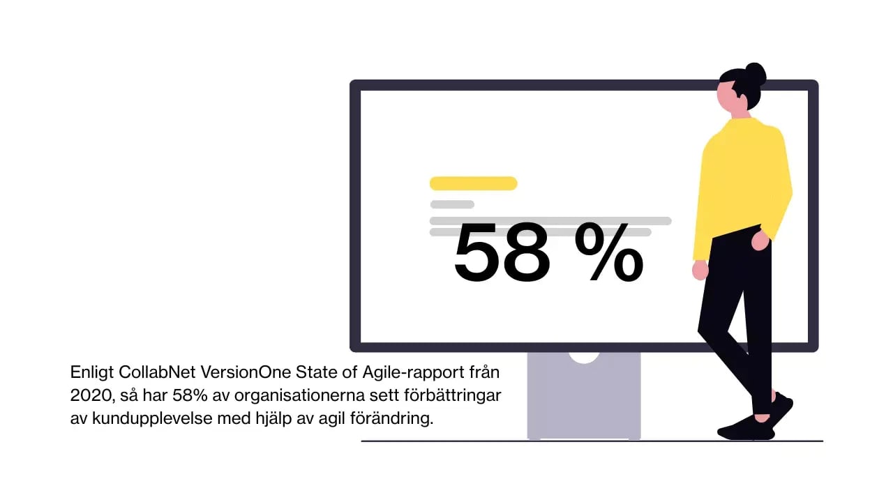 58 % agila processer