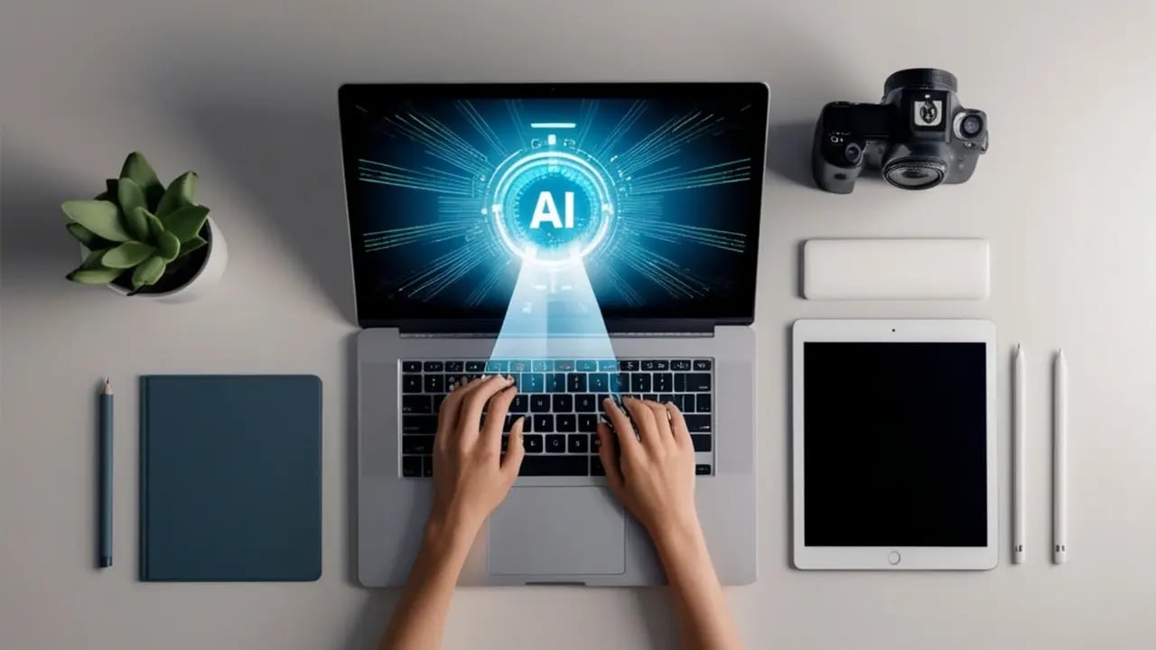 AI agents create content