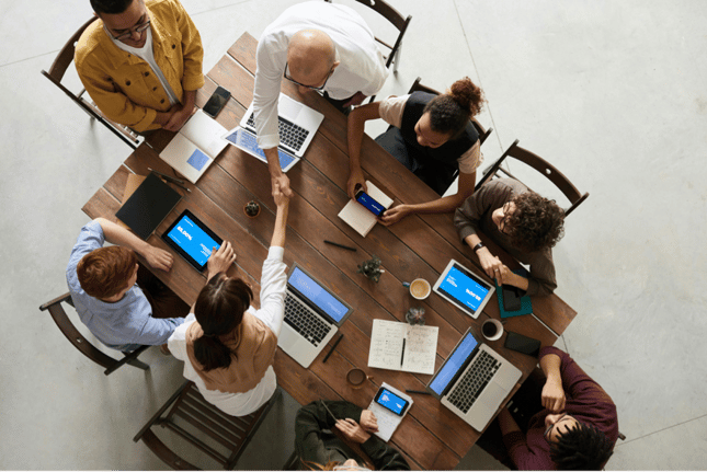 office-people-working-from-above