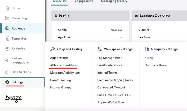 Static picture from Braze