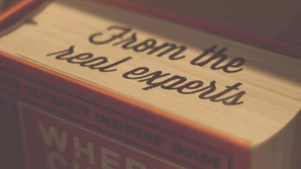 a book with the phrase 