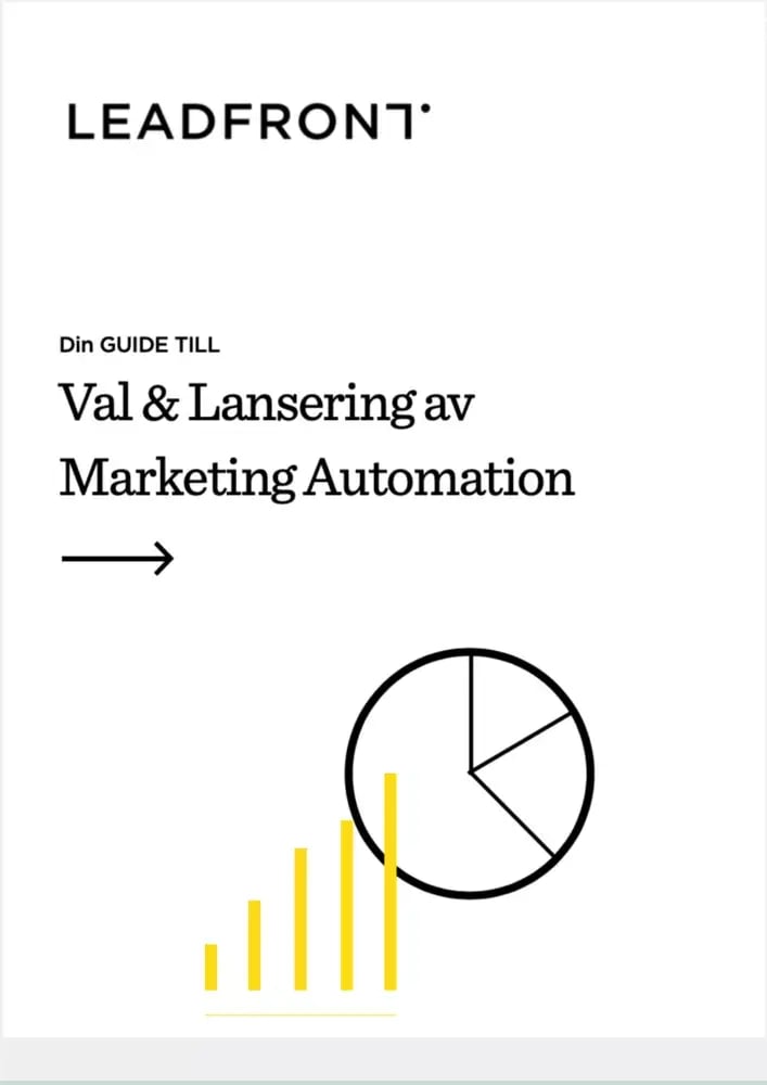 Whitepaper: Val och lansering av MA projekt - Leadfront AB